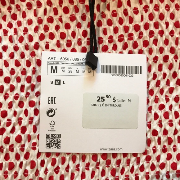 Zara Tops Zara Off The Shoulder Puffed Sleeve Crop Top Poshmark